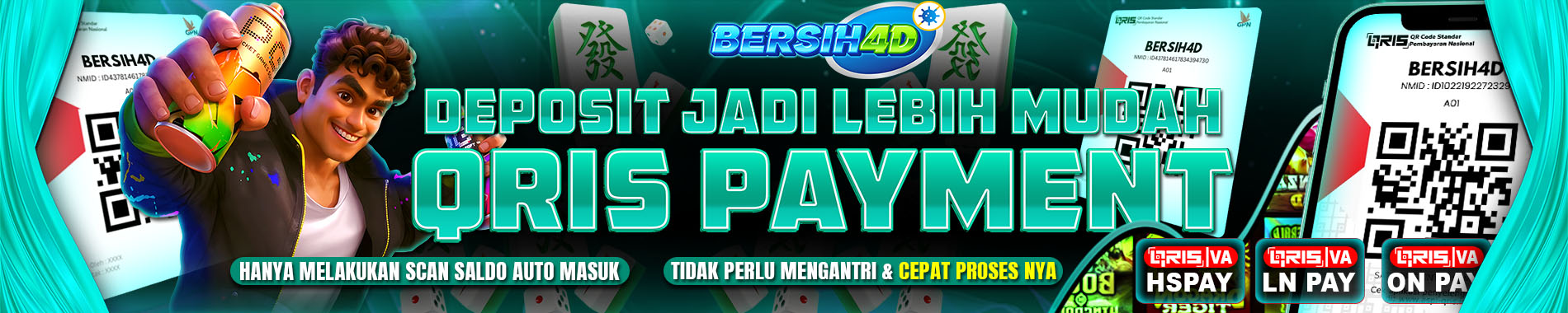 bersih4d deposit cepat dengan onpay dan cnpay